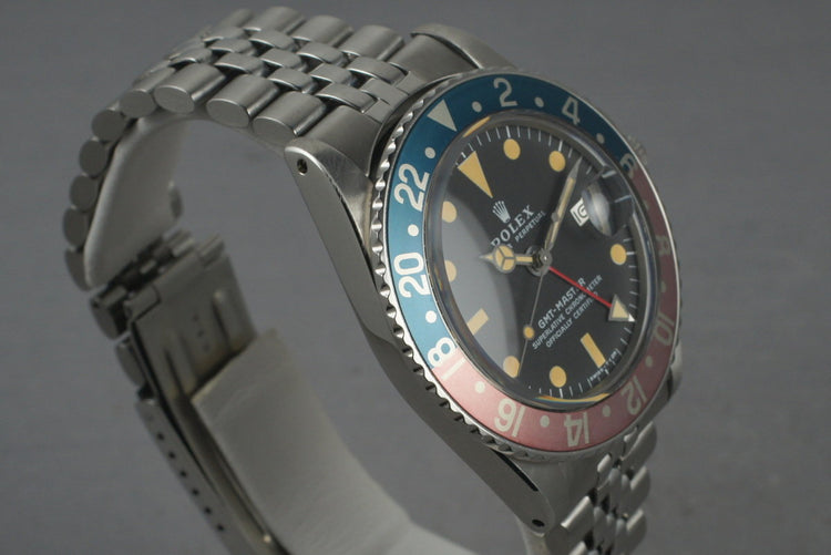 1972 Rolex GMT 1675 with Racing Strip Box