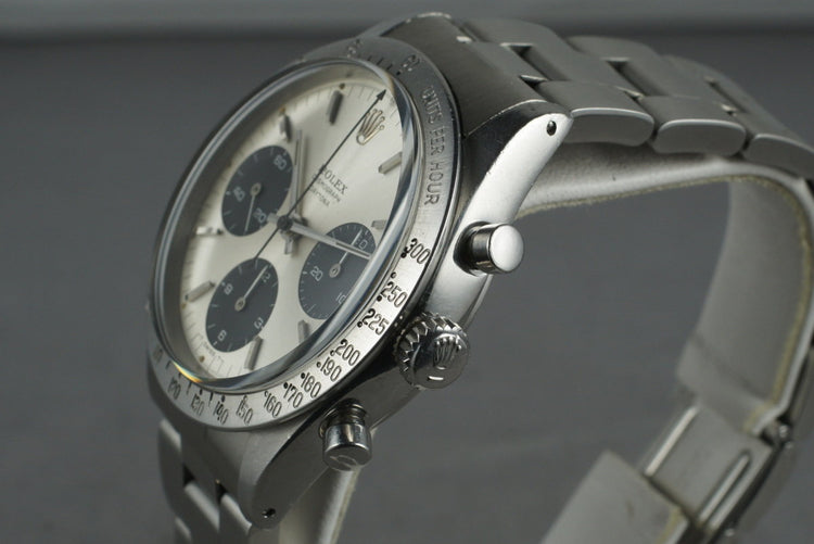 1964 Rolex Daytona Ref 6239 Silver Small Daytona Dial with Box and Papers