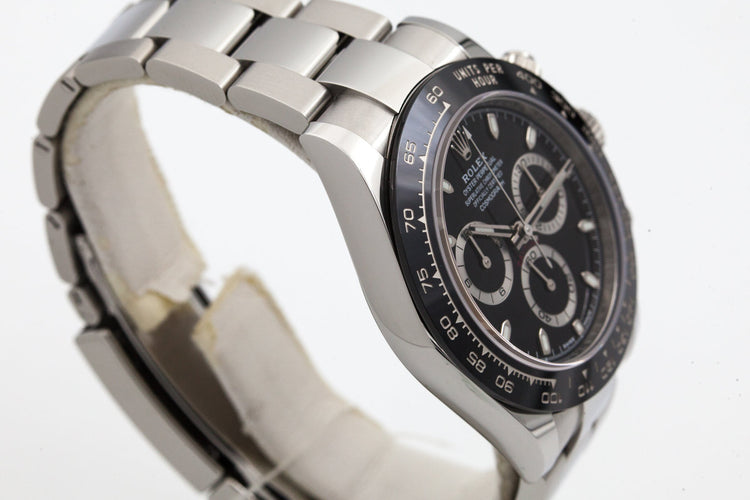 2016 Rolex Ceramic Daytona 116500LN Black Dial with Box and Papers