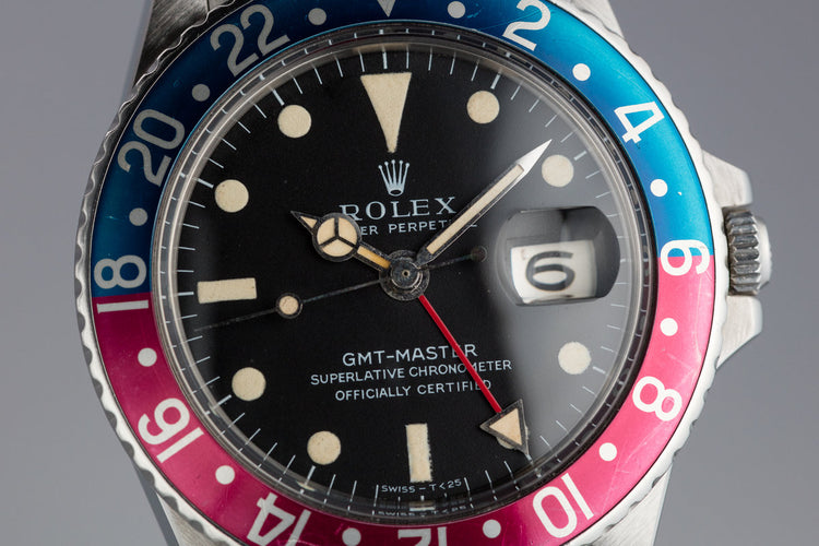 1968 Rolex GMT-Master 1675 with Mark 1 Dial