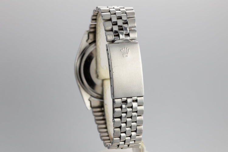 1972 Rolex DateJust 1601 with Silver Sigma Linen Dial