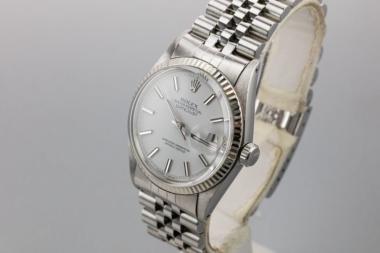 1970 Rolex DateJust 1601 with Matte White Dial