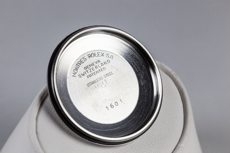 1973 Rolex DateJust 1601 with Black Sigma Dial