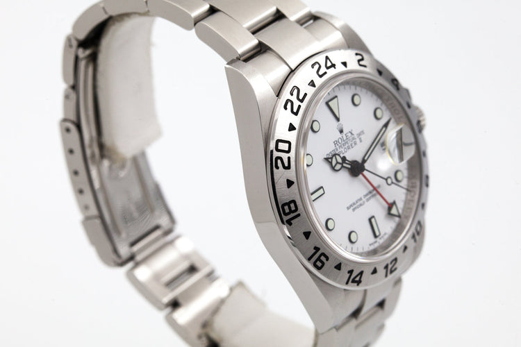 Rolex Explorer II 16570 with 3186 Movement