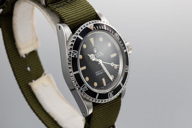 1967 Rolex Submariner 5513 with Meters First Dial
