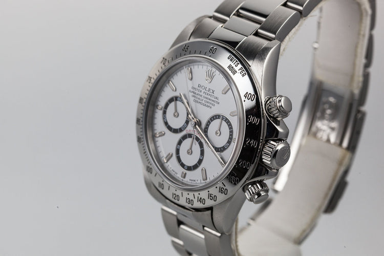 1998 Rolex Daytona 16520 White Dial