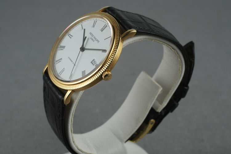 Patek Philippe Calatrava 3944  with Tiffany and Co Dial