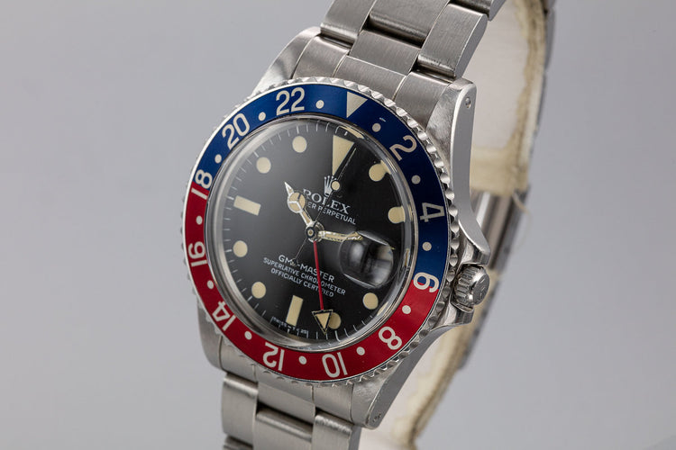1982 Rolex GMT-Master 16750 "Pepsi" with Box and Papers