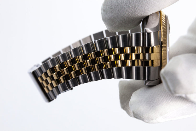 1995 Rolex Two Tone DateJust 16233 Charcoal Computer Dial with Box and Papers