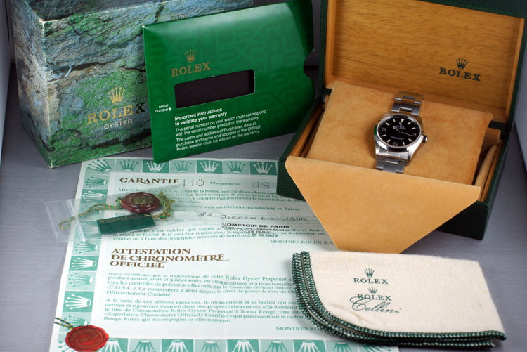 1998 Rolex Explorer 14270 with Box and Papers