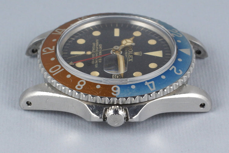 1963 Rolex GMT 1675 PCG Gilt Underline Dial