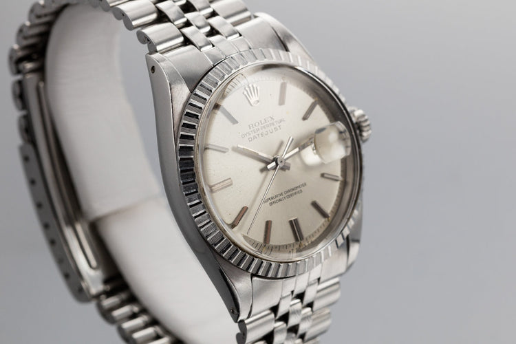 1972 Rolex DateJust 1603 with Silver Sigma Dial