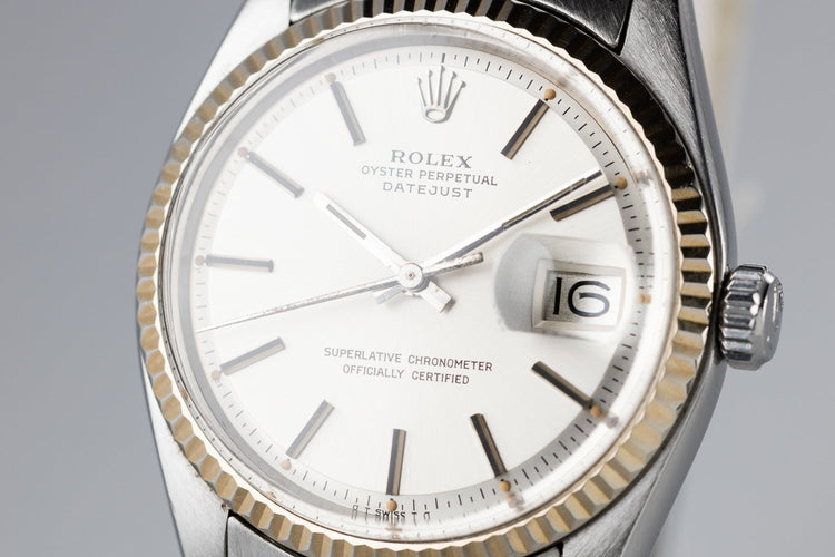 1978 Rolex DateJust 1601 with Silver Sigma Dial