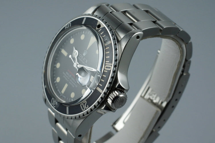 1970 Rolex Red Submariner 1680 Mark IV