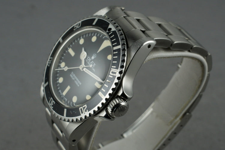 1984 Rolex Submariner 5513 Maxi Dial