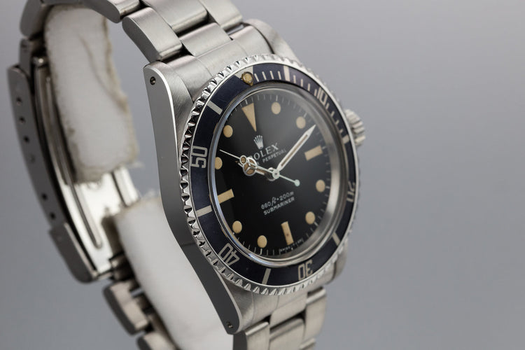1977 Rolex Submariner 5513 Serif Dial