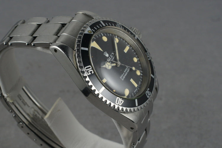1967 Rolex Submariner 5513 meters first with 7206 band