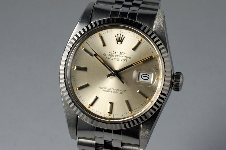 1983 Rolex DateJust 16014 Silver Dial