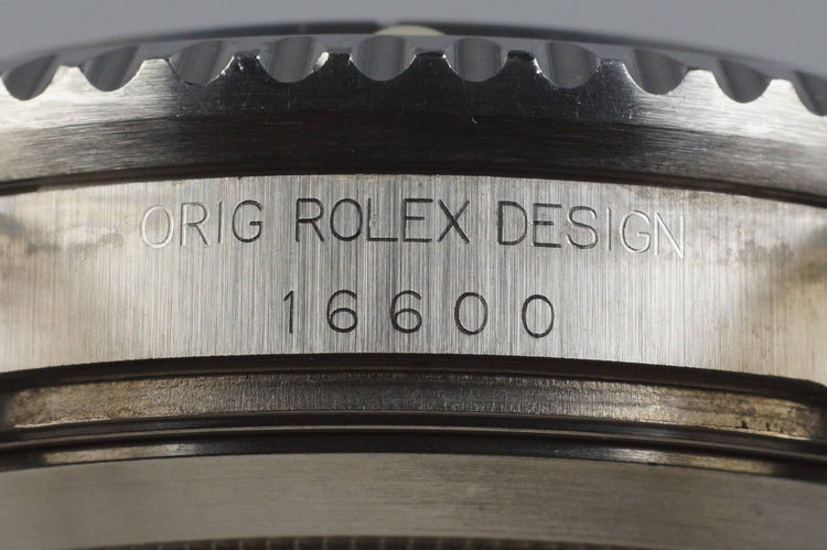 1991 Rolex Sea Dweller 16600