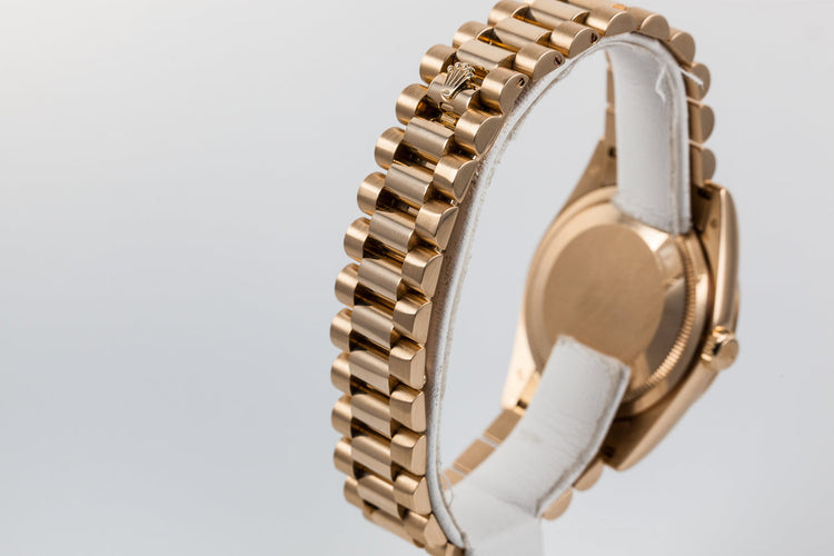 2002 Rolex YG Day-Date 118238 with Box