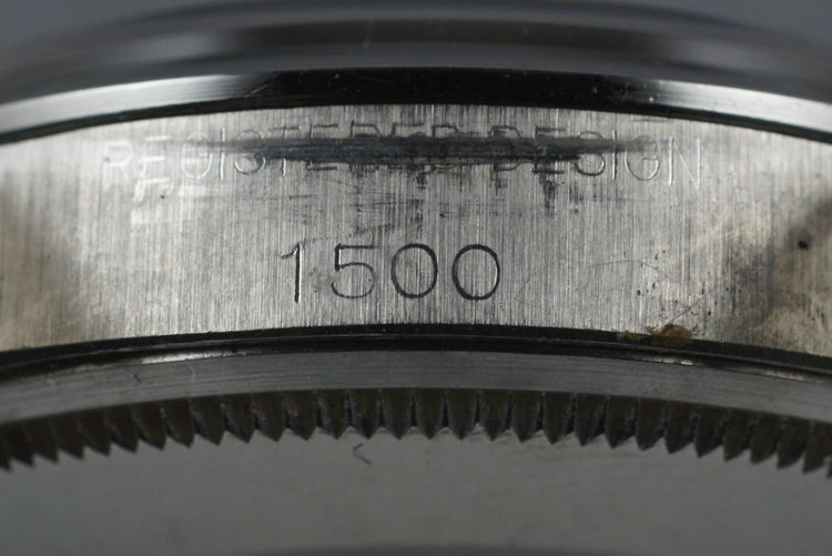 1969 Rolex Date 1500 Silver Dial with Box and Papers