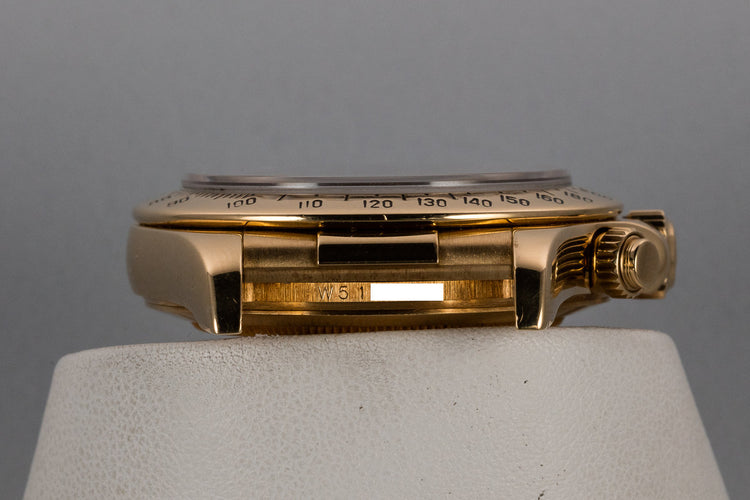 1995 Rolex 18K YG Daytona 16518 Champagne Dial with Box