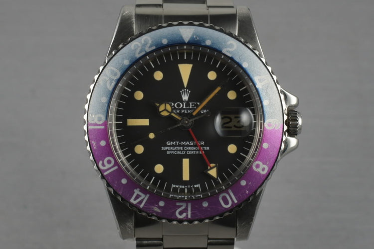 1978 Rolex GMT 1675 “Radial Dial”