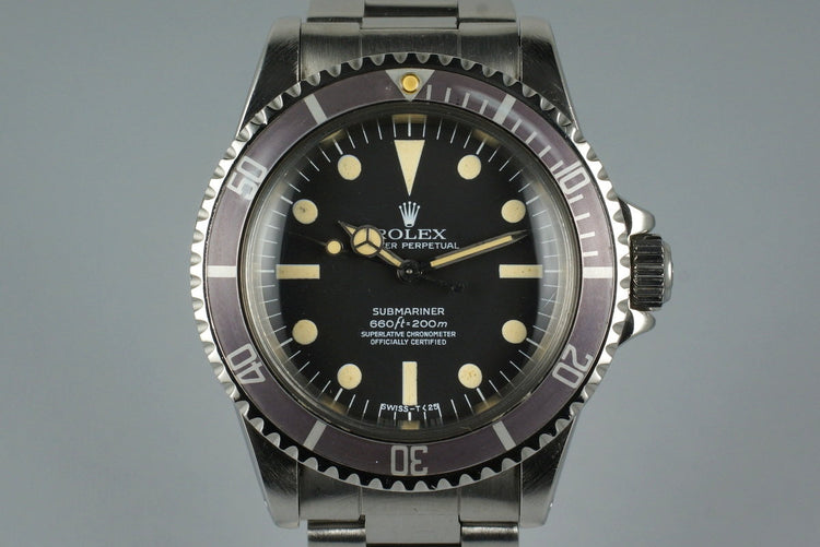 1978 Rolex Submariner 5512
