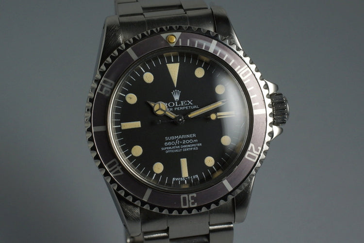 1978 Rolex Submariner 5512