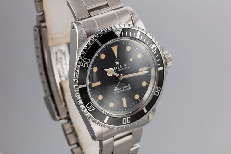 1967 Rolex Submariner 5513 Meters First Dial
