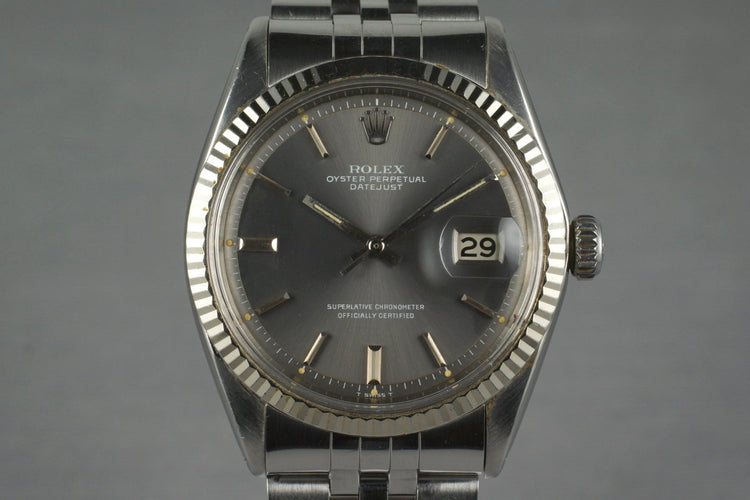 1970 Rolex DateJust 1601 Gray Dial