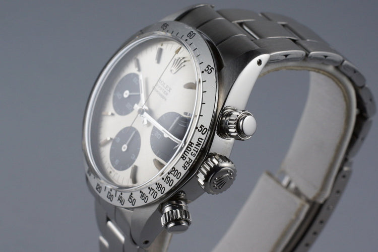 1972 Rolex Daytona 6265 Silver Dial with Box and Papers