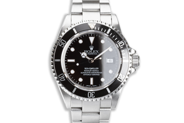 1999 Rolex Sea-Dweller 16600
