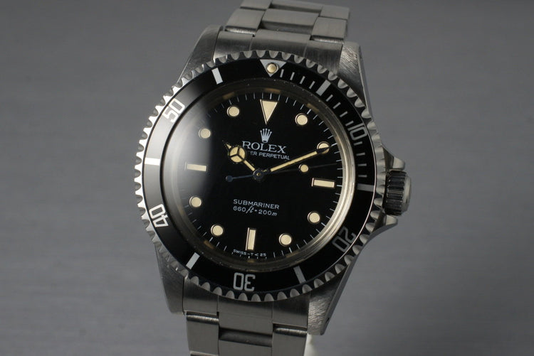1984 Rolex Submariner 5513