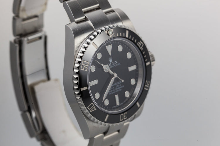 2017 Rolex Submariner 114060 with Box and Papers