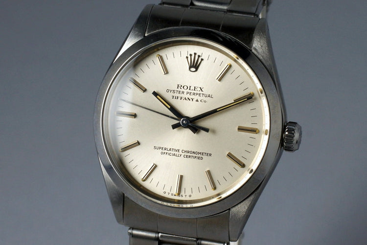 1972 Rolex Oyster Perpetual 1002 Tiffany & Co. Dial