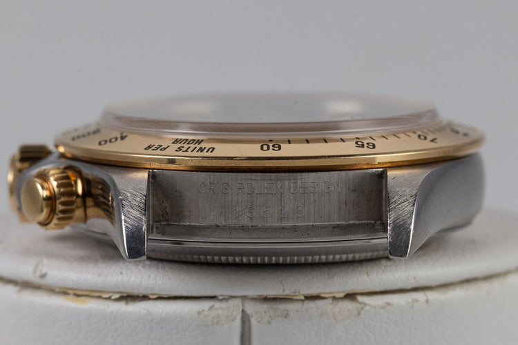 1993 Rolex Two Tone Daytona 16523 with Silver Dial