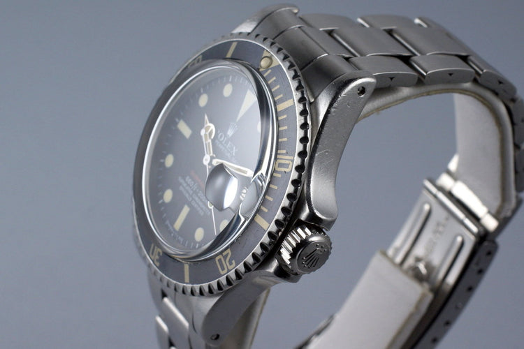 1970 Rolex Red Submariner 1680 Mark V Dial with RSC Papers