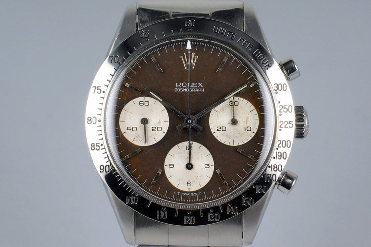 1964 Rolex Chronograph 6239 Tropical Brown Dial