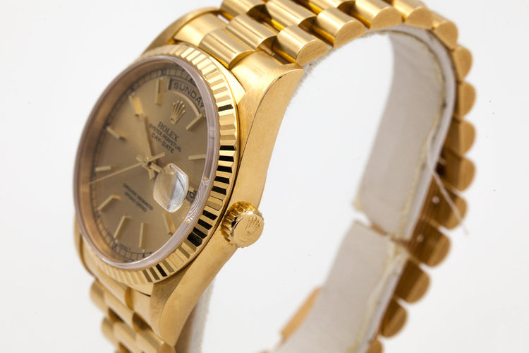 1995 Rolex YG Day-Date 18238