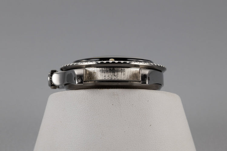 1967 Rolex Submariner 5513 Gilt "Bart Simpson" Dial with Night Sky Patina