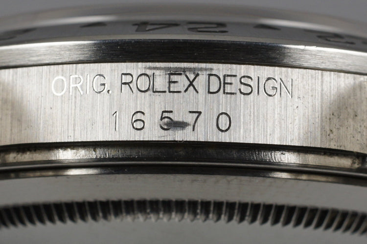 1997 Rolex Explorer II 16570 Black Dial with Papers