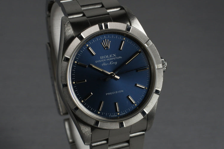 1994 Rolex Air-King 14010 Blue Dial