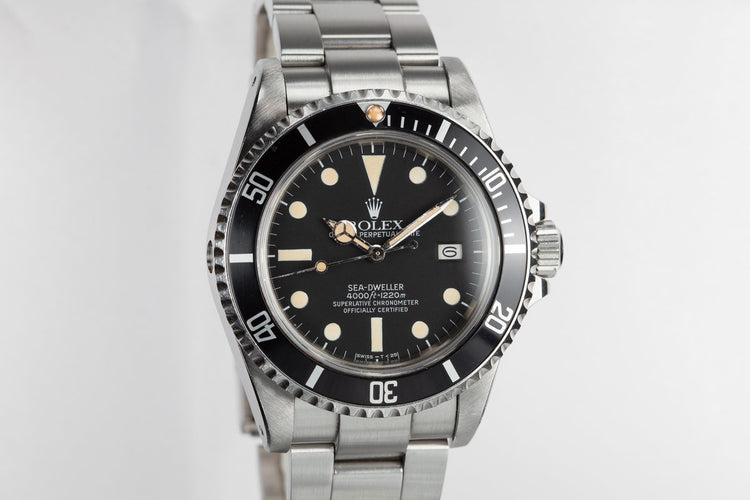 1983 Rolex Sea-Dweller 16660 Matte Dial