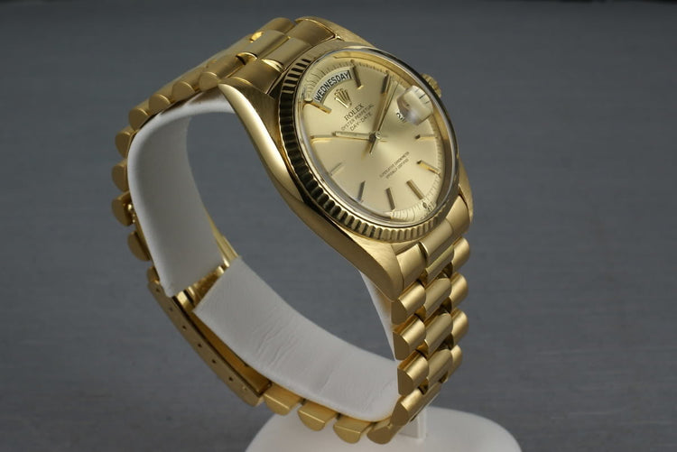 Rolex Vintage YG President 1803