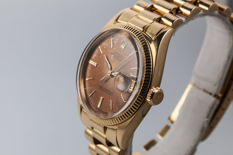 1961 YG Rolex DateJust 1601 with original Papers
