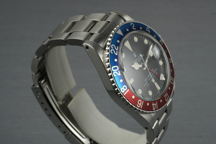 1967 Rolex GMT 1675 with Mark 1 Dial