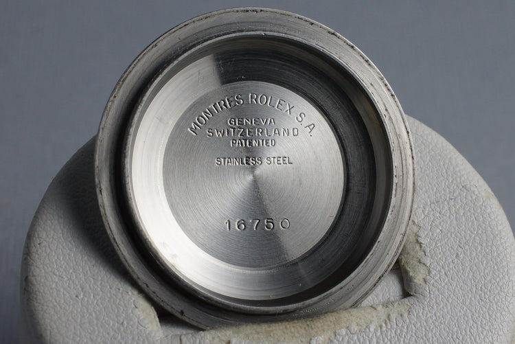 1981 Rolex GMT 16750 Matte Dial with Box and Papers