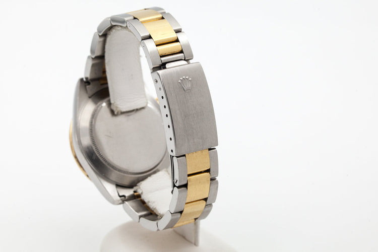 1989 Rolex Two Tone Zenith Daytona 16523 with Black Inverted 6 Dial