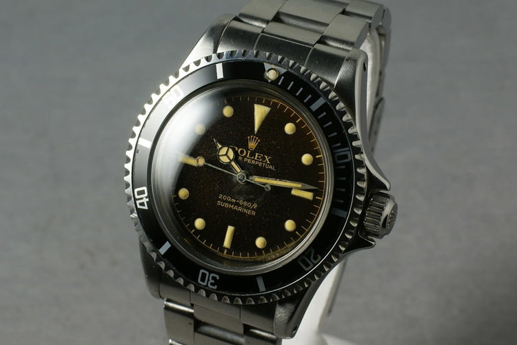 Rolex Submariner 5512 PCG with Chapter Ring Tropical Dial